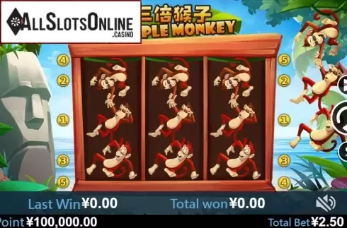 Reel screen. Triple Monkey (Virtual Tech) from Virtual Tech