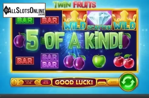 Game workflow 4. Twin Fruits from Skywind Group