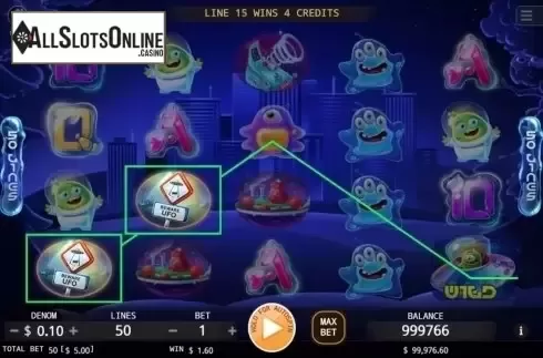 Win Screen. UFO (KA Gaming) from KA Gaming