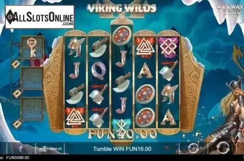 Win Screen. Viking Wilds from IronDog