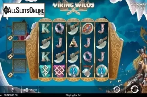 Reel Screen. Viking Wilds from IronDog
