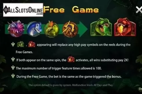 Free Spins. Wanbao Dino from CQ9Gaming
