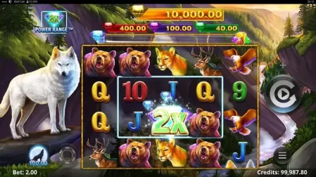 Wolf Call slot screenshot 2