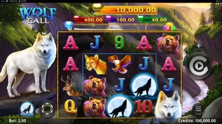Wolf Call slot screenshot 1