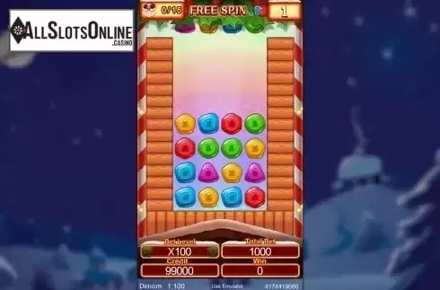 Free Spins Game Screen