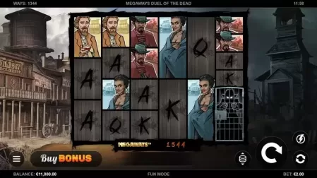 Duel Of The Dead Megaways slot screenshot 1