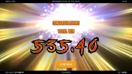 Duel Of The Dead Megaways slot screenshot 6