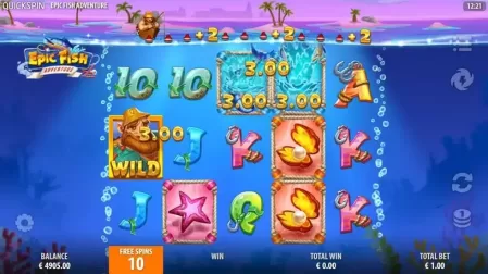 Epic Fish Adventure slot screenshot 3
