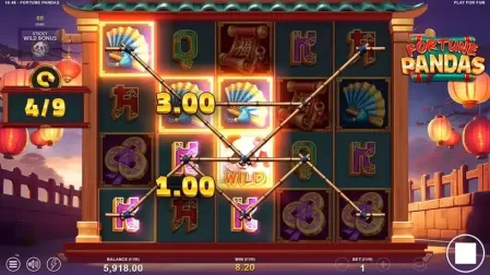 Fortune Pandas slot screenshot 5
