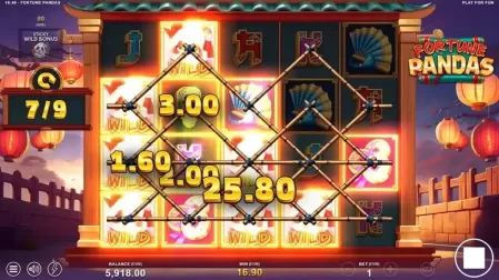 Fortune Pandas slot screenshot 6