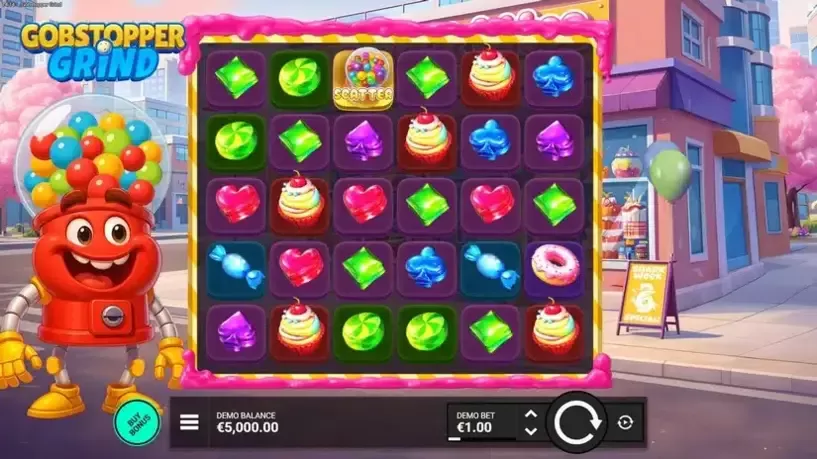 Gobstopper Grind slot screenshot 