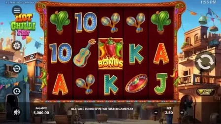 Hot Chilli Fest slot screenshot 1