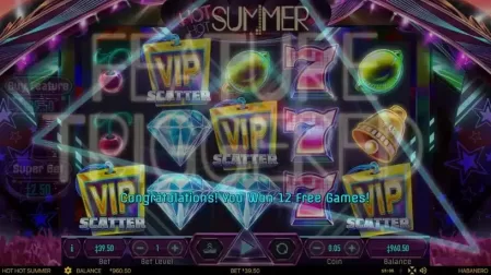 Hot Hot Summer slot screenshot 2