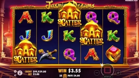 Jasmine Dreams slot screenshot 4