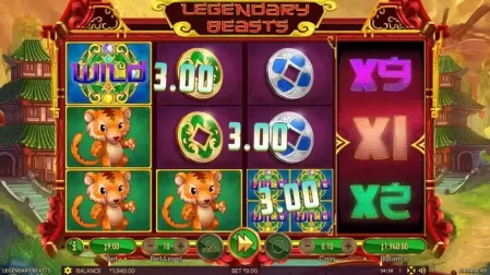 Legendary Beasts slot screenshot 3