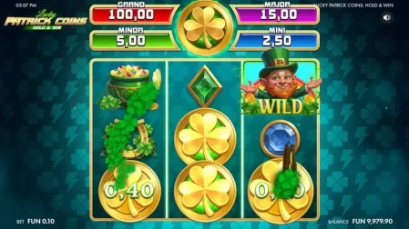 Lucky Patrick Coins: Hold & Win slot screenshot 2