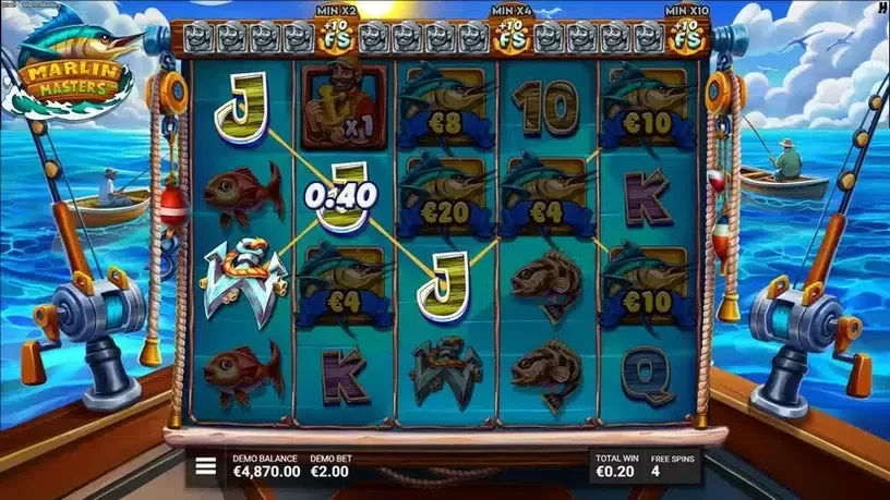 Marlin Masters slot screenshot 4