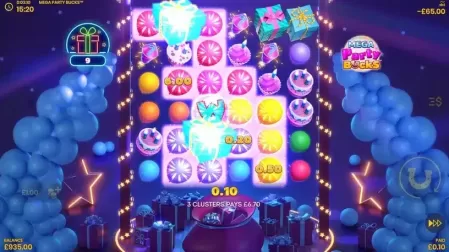 Mega Party Bucks slot screenshot 4