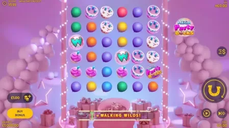 Mega Party Bucks slot screenshot 1