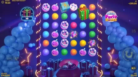 Mega Party Bucks slot screenshot 2