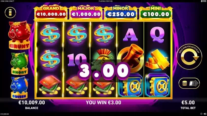 Oink Oink Oink slot screenshot 3