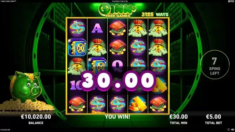 Oink Oink Oink slot screenshot 5