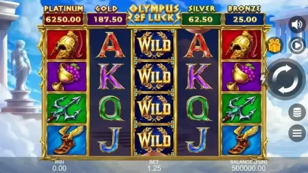 Olympus of Luck: Hold the Spin slot screenshot 1