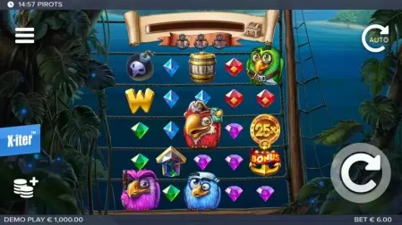 Pirots slot screenshot 1