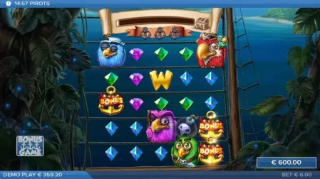 Pirots slot screenshot 3