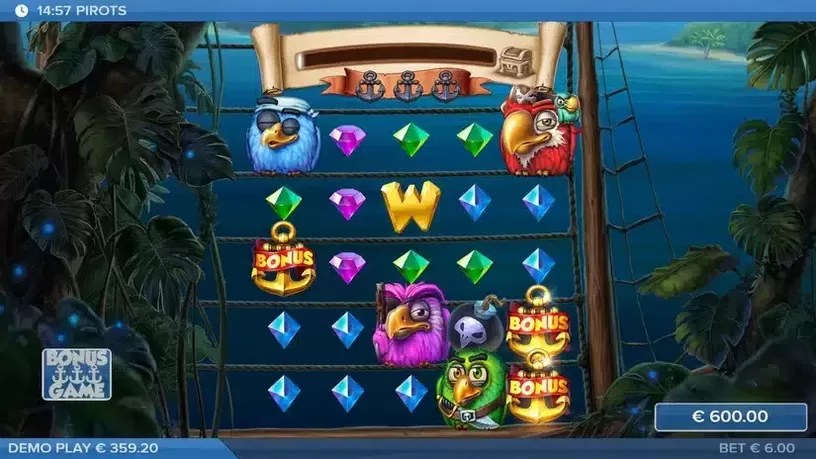 Pirots slot screenshot 3