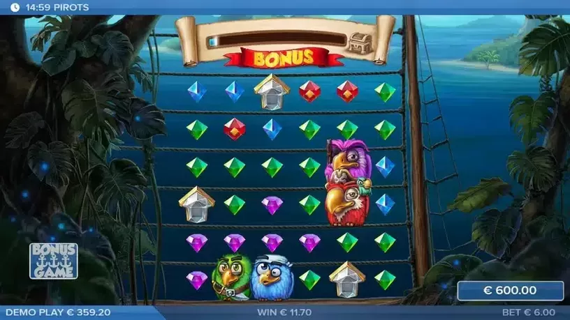 Pirots slot screenshot 5