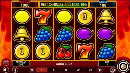 Retro Fruits 243 Fortune slot screenshot 5