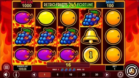 Retro Fruits 243 Fortune slot screenshot 4