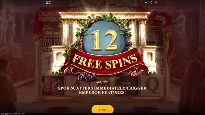 Roman Emperors slot screenshot 3