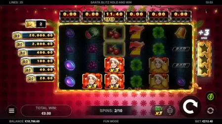 Santa Blitz Hold’n’Win slot screenshot 3