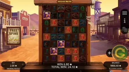 Smoking Pistols slot screenshot 6