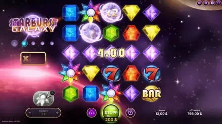 Starburst Galaxy slot screenshot 3