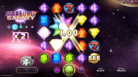 Starburst Galaxy slot screenshot 4
