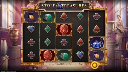 Stolen Treasures slot screenshot 1