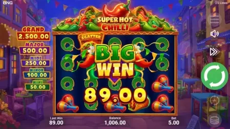 Super Hot Chilli slot screenshot 4