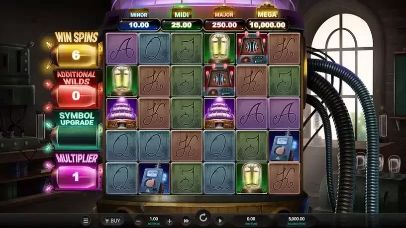 Tesla’s Invention slot screenshot 1