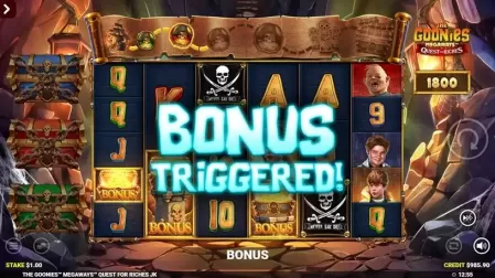 The Goonies Quest For Riches slot screenshot 6