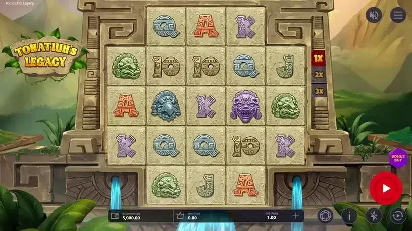 Tonatiuh's Legacy slot screenshot 1