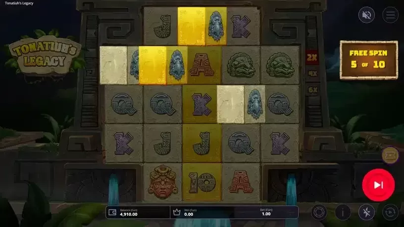 Tonatiuh's Legacy slot screenshot 4