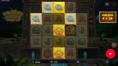 Tonatiuh's Legacy slot screenshot 5