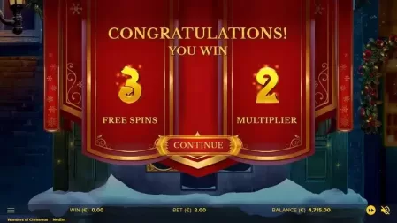 Wonders of Christmas slot screenshot 5