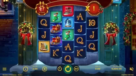 Wonders of Christmas slot screenshot 1