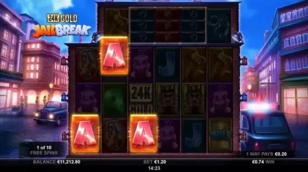 24K Gold JailBreak slot screenshot 4