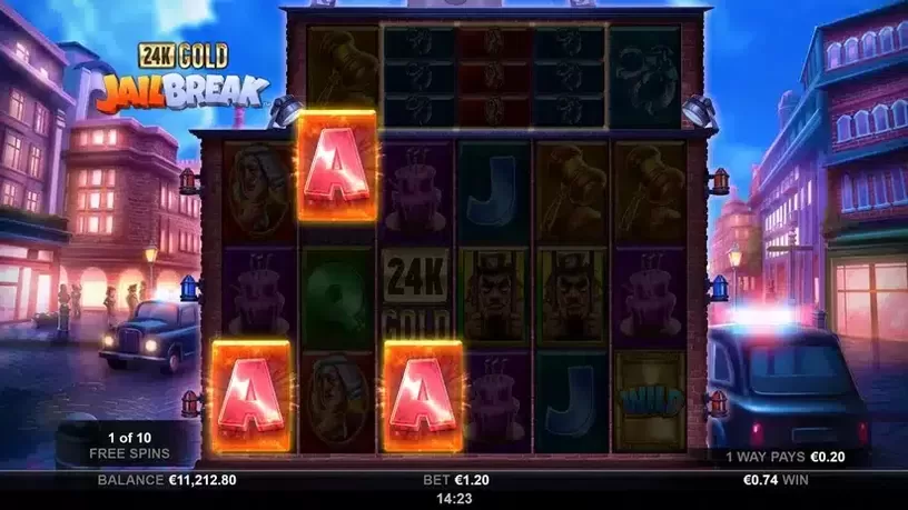 24K Gold JailBreak slot screenshot 4