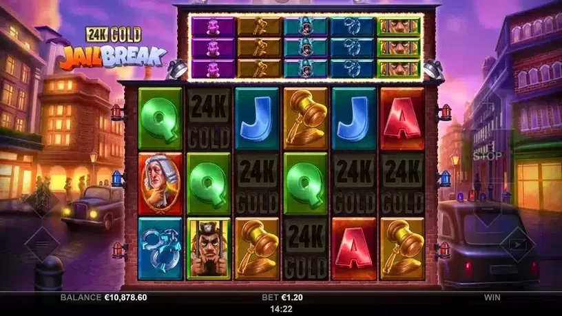24K Gold JailBreak slot screenshot 2